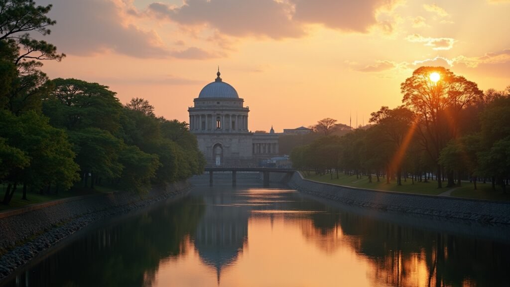 Hiroshima peace memorial Japan
