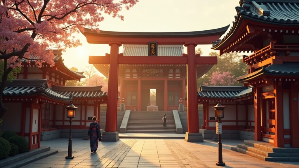 Traditional temple in Tokyo