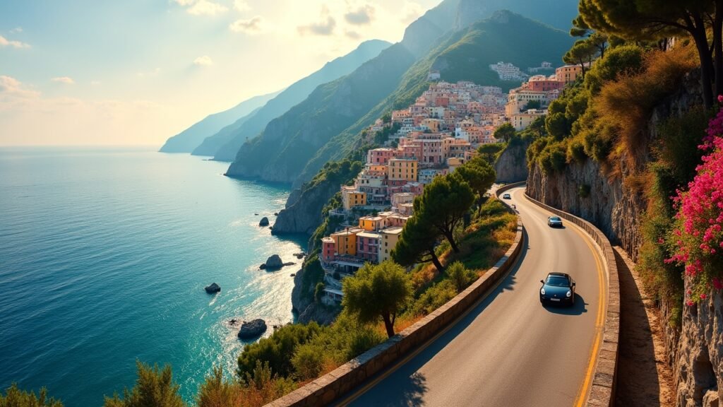 Amalfi Coast scenic road Italy