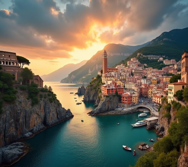 Grand Canal Venice with gondolas