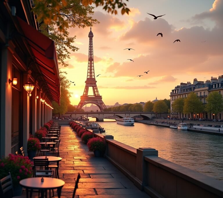 Paris Eiffel Tower from Trocadero