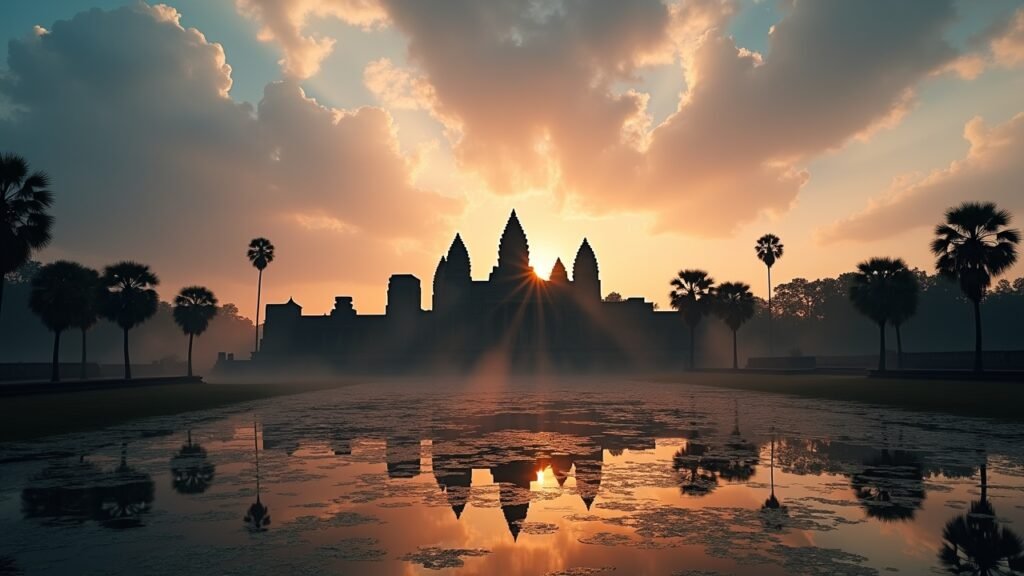 Angkor Wat dawn Cambodia
